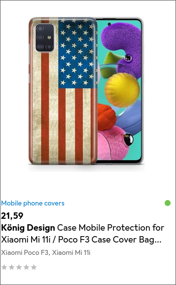 The cover image is the usa flag